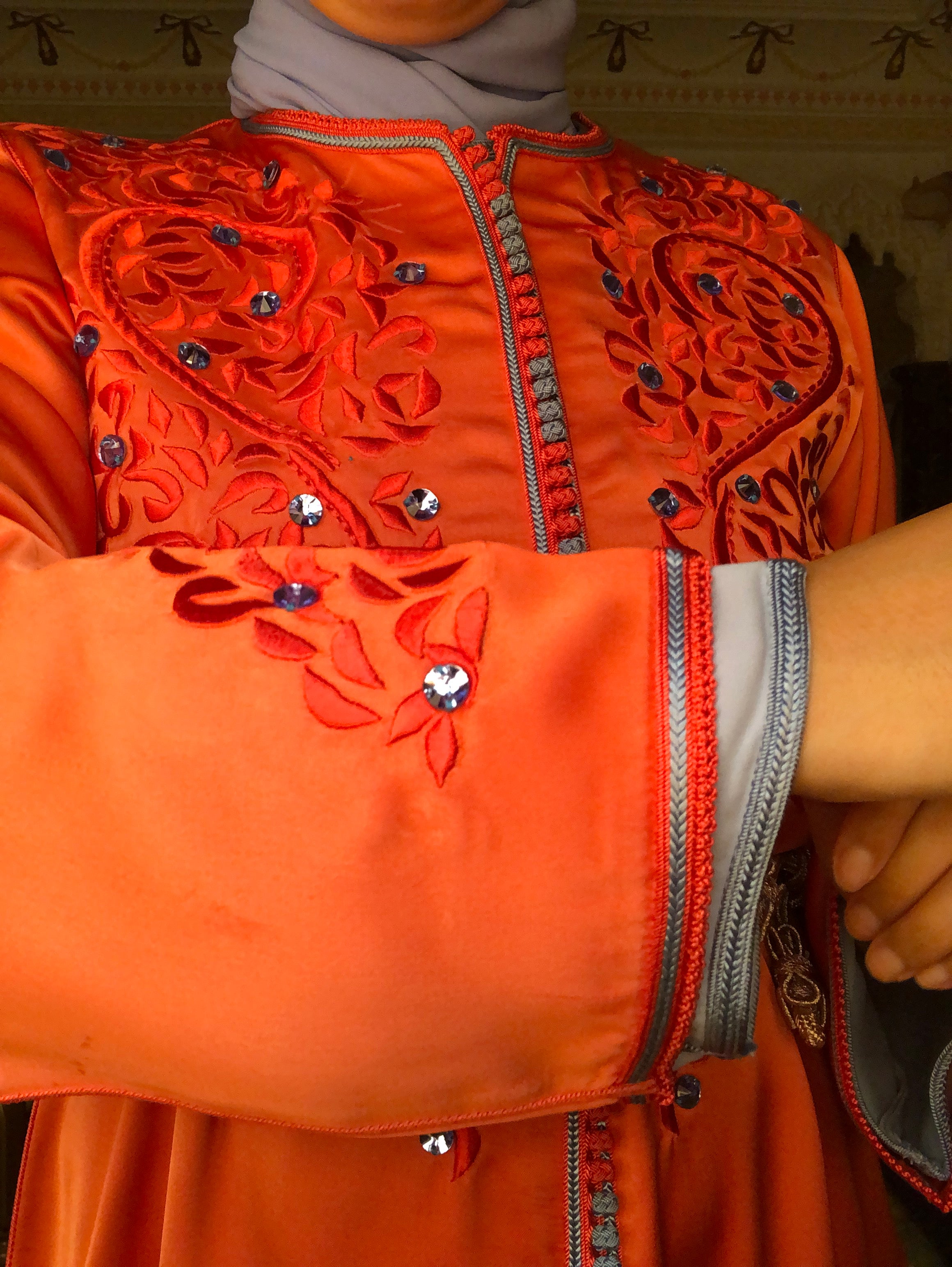 تاكشيطة مغربية مكوّنة من قطعتان فاخرتان 