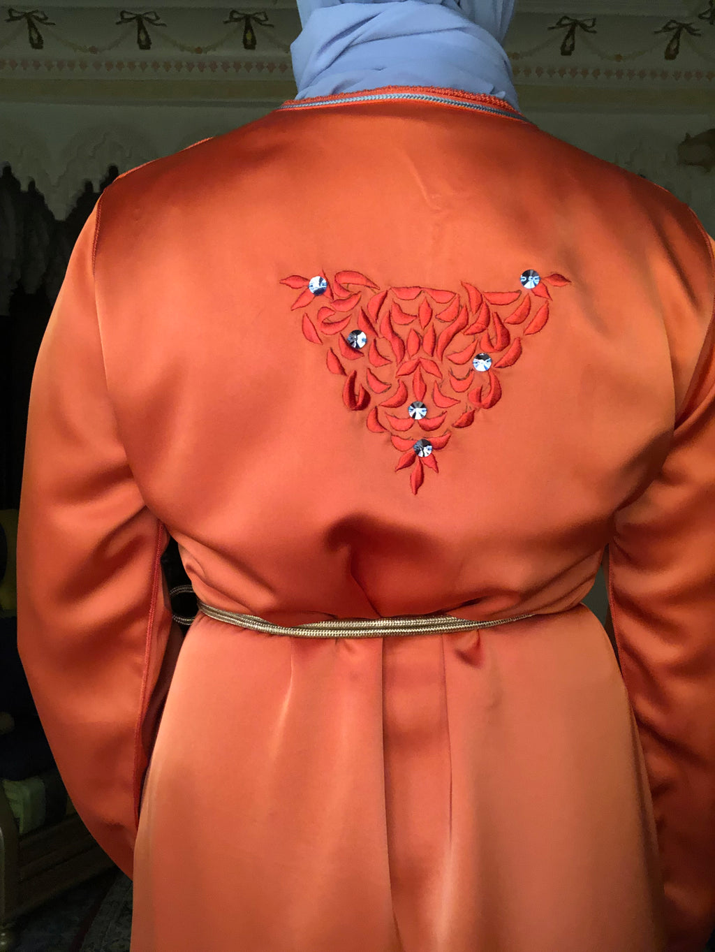 تاكشيطة مغربية مكوّنة من قطعتان فاخرتان 