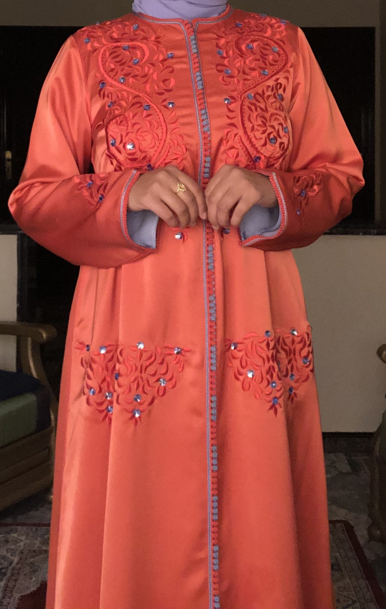 تاكشيطة مغربية مكوّنة من قطعتان فاخرتان 